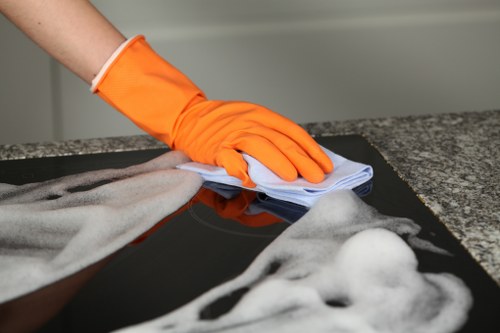 Builder’s dust removal in a Crystal Palace flat after refurbishment
