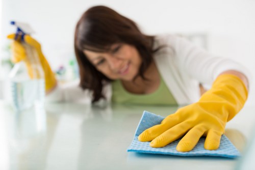 Commercial hard floor cleaning for a Crystalpalace business interior