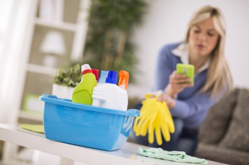 Local team cleaning laminate and vinyl floors for Crystalpalace properties